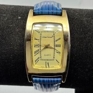 Gold Lillian Vernon Men's Watch